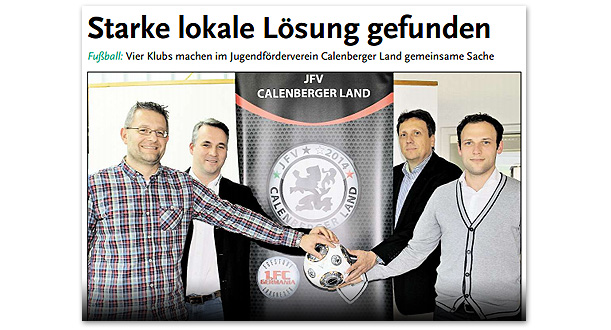 mit den gutgelaunten D-Junioren der JSG Leveste-Gehrden.